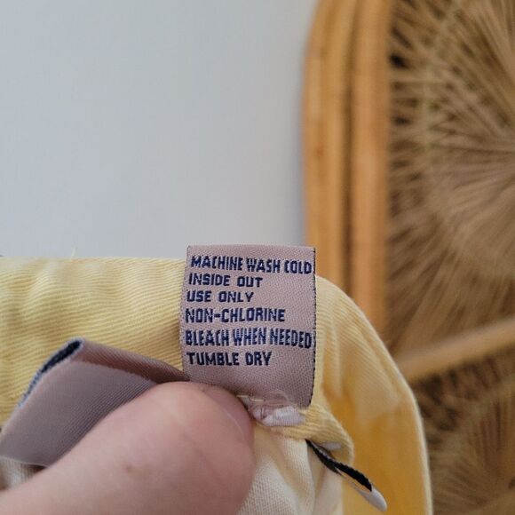 Vintage Susquehanna Trail Outfitters Wrap Mini Skirt Yellow Daisy Floral 8 - Picture 3 of 11